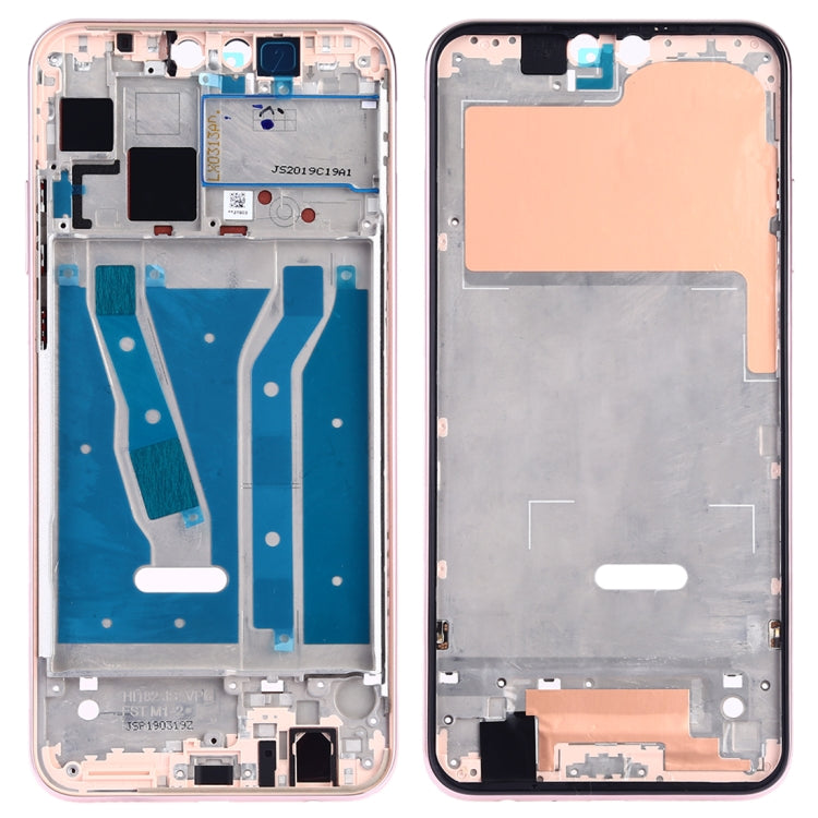 แผ่นฝาครอบกรอบที่อยู่อาศัยด้านหน้าพร้อมปุ่มด้านข้างสำหรับ Huawei Y9 (2019), Y9 (2019), For Huawei Y9 (2019)