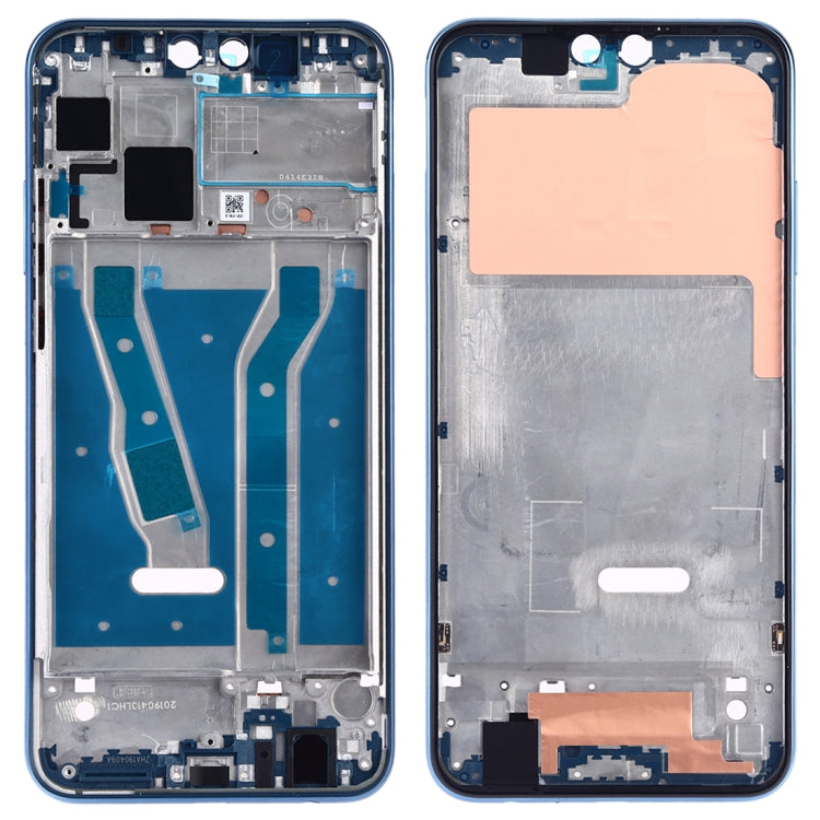 แผ่นฝาครอบกรอบที่อยู่อาศัยด้านหน้าพร้อมปุ่มด้านข้างสำหรับ Huawei Y9 (2019), Y9 (2019), For Huawei Y9 (2019)