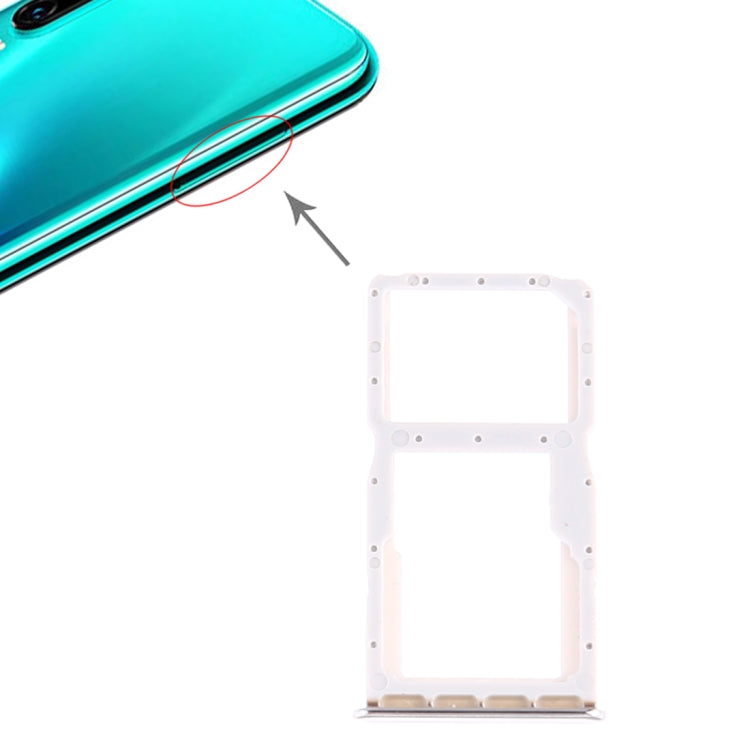 ถาดซิมการ์ด + ถาดซิมการ์ด / ถาดการ์ด Micro SD สำหรับ Huawei P30 Lite, For Huawei P30 Lite