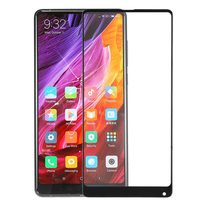 เลนส์กระจกด้านนอกหน้าจอด้านหน้าสำหรับ Xiaomi Mi Mix2, For Xiaomi Mi Mix2