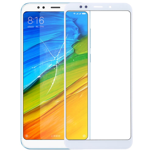 เลนส์กระจกด้านนอกหน้าจอด้านหน้าสำหรับ Xiaomi Redmi 5 Plus, Redmi 5 Plus