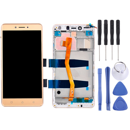 หน้าจอ LCD และชุดประกอบ Digitizer พร้อมกรอบสำหรับ 5.5 นิ้ว Lenovo K6 หมายเหตุ K53a48, For Lenovo K6 Note, Lenovo K6 Note