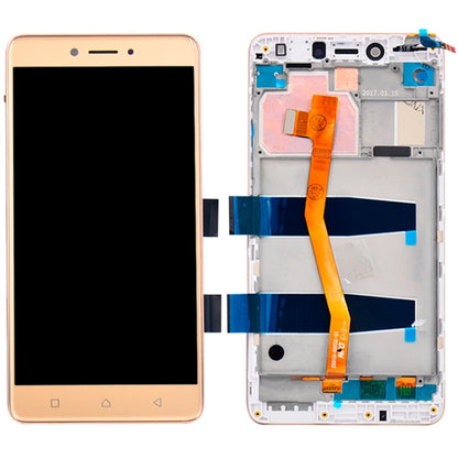 หน้าจอ LCD และชุดประกอบ Digitizer พร้อมกรอบสำหรับ 5.5 นิ้ว Lenovo K6 หมายเหตุ K53a48, For Lenovo K6 Note, Lenovo K6 Note