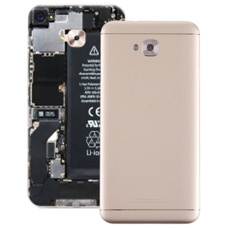 ฝาครอบด้านหลังพร้อมปุ่มด้านข้างและเลนส์กล้องสำหรับ Asus ZenFone 4 Selfie ZD553KL, For ZenFone 4 Selfie ZD553KL