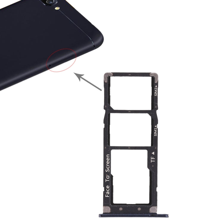 ถาดซิมการ์ด 2 ใบ + ถาดการ์ด Micro SD สำหรับ Asus ZenFone 4 Max ZC520KL, For Asus ZC520KL, For Asus ZC520KL (2 SIM)