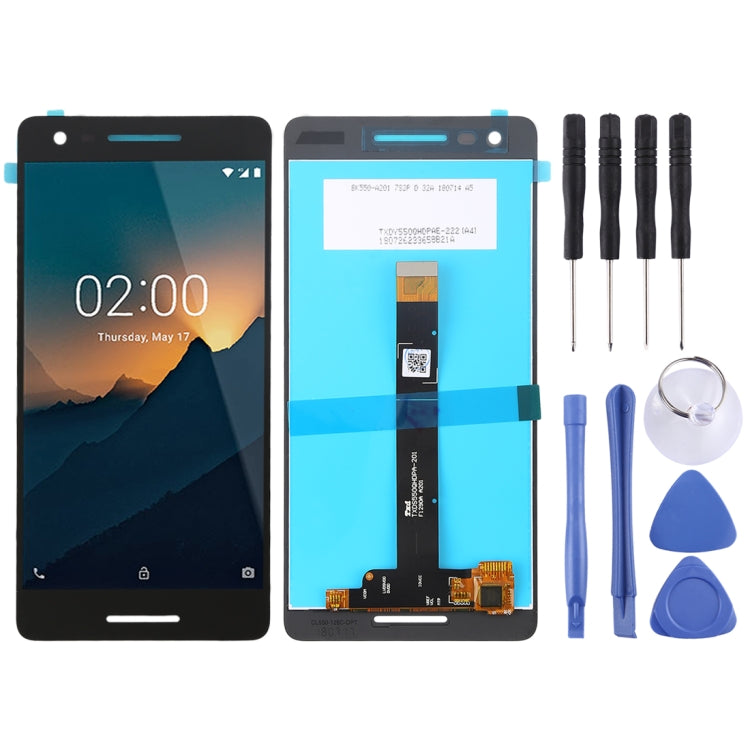 หน้าจอ LCD และชุดประกอบ Digitizer สำหรับ Nokia 2.1 TA-1080 TA-1084 A-1086 TA-1092 TA-1093, For Nokia 2.1