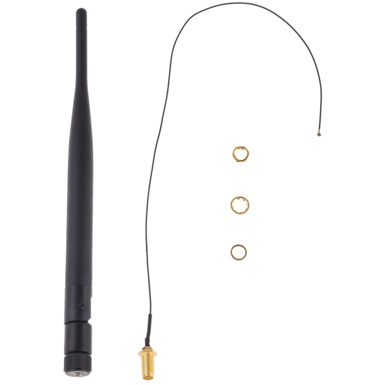 การ์ดเครือข่ายไร้สาย NGFF 3G 4G M.2 โมดูลเสาอากาศ Wifi, 6DB ความยาว: 19.5 ซม., 6DB
