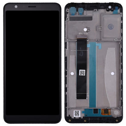 หน้าจอแอลซีดีและชุดประกอบDigitizerพร้อมกรอบสำหรับAsus Zenfone Max Plus (M1) X018DC X018D ZB570TL, For Asus X018DC