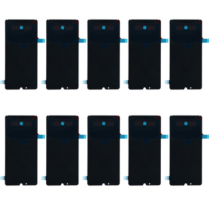 สำหรับ Huawei P30 10 ชิ้น LCD Digitizer กลับกาวสติกเกอร์, For Huawei P30