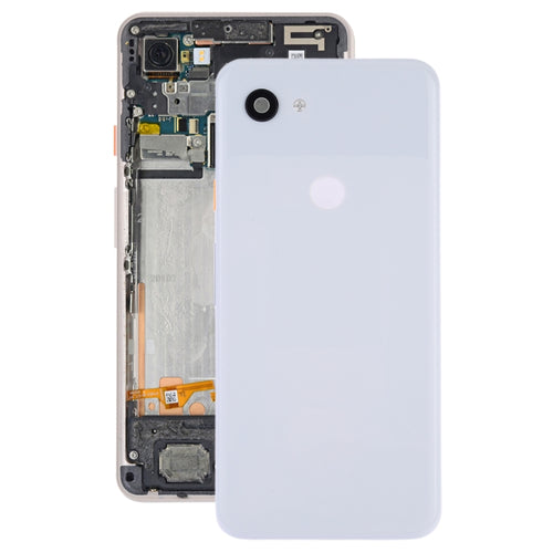 ฝาหลังแบตเตอรี่พร้อมเลนส์กล้องและปุ่มด้านข้างสำหรับ Google Pixel 3a, For Google Pixel 3a, Google Pixel 3a (Light Purple)