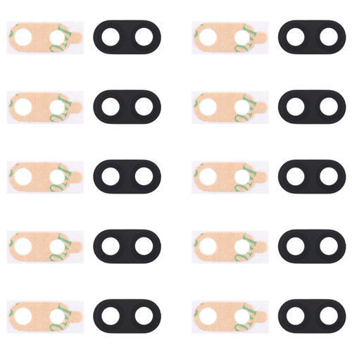 สำหรับ Galaxy C8/C710 10 ชิ้นฝาครอบเลนส์กล้องด้านหลังพร้อมสติกเกอร์, Galaxy C8