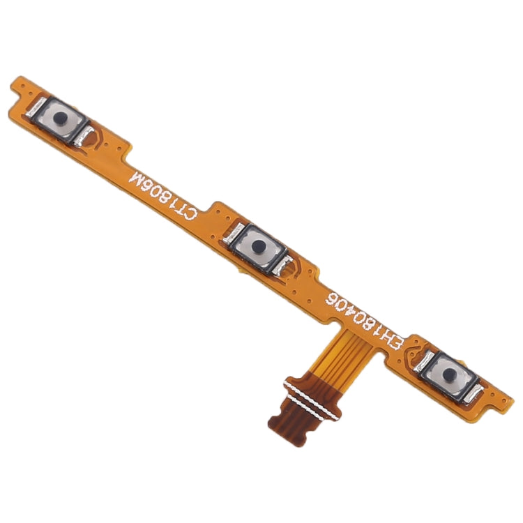 ปุ่มเปิดปิดและปุ่มปรับระดับเสียง Flex Cable สำหรับ Huawei Enjoy 8e, For Huawei Enjoy 8e
