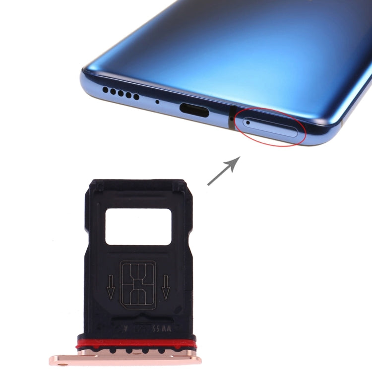 สำหรับถาดซิมการ์ด OnePlus 7 Pro + ถาดซิมการ์ด, For OnePlus 7 Pro