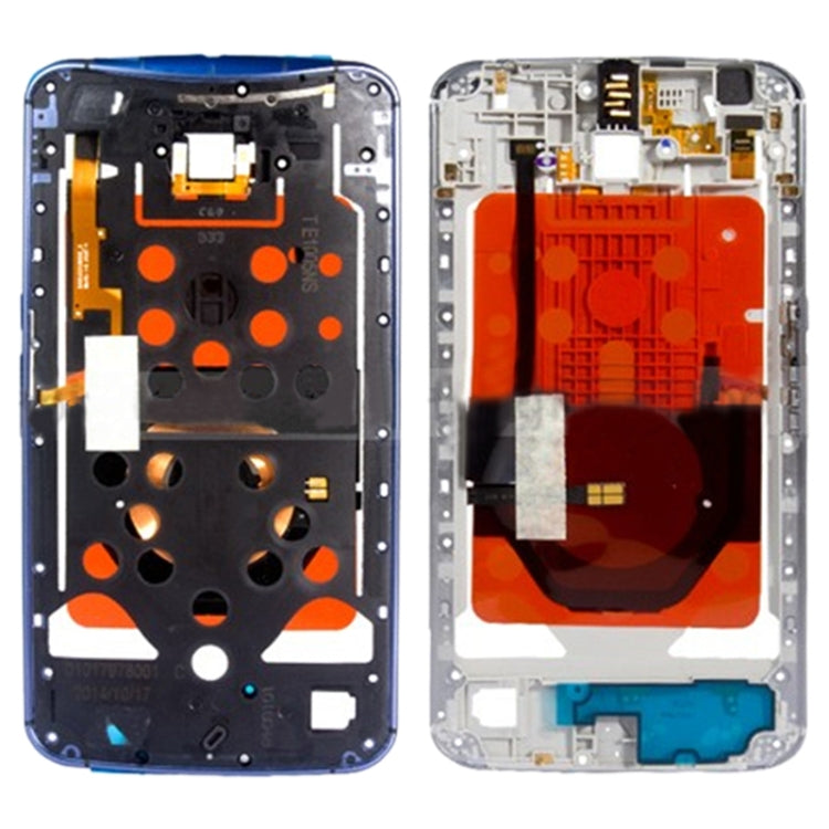 แผ่นปิดกรอบกลางสำหรับ Motorola Nexus 6 XT1100, For Motorola Nexus 6 (Blue), For Motorola Nexus 6 (White)