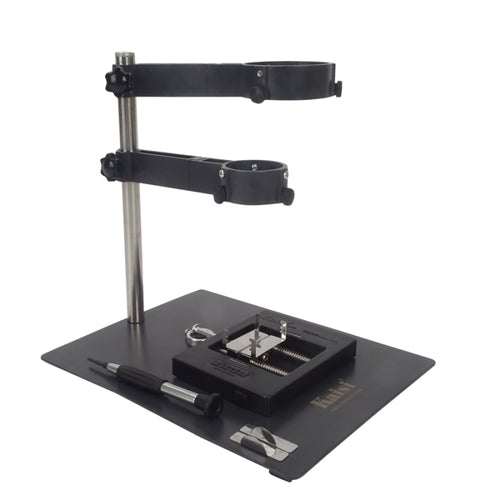 CASI F-204 โทรศัพท์มือถือกระเป๋าแล็ปท็อป Rework Reworking Station Hot Air Gun Clamp, Kaisi F-204