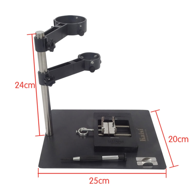 CASI F-204 โทรศัพท์มือถือกระเป๋าแล็ปท็อป Rework Reworking Station Hot Air Gun Clamp, Kaisi F-204