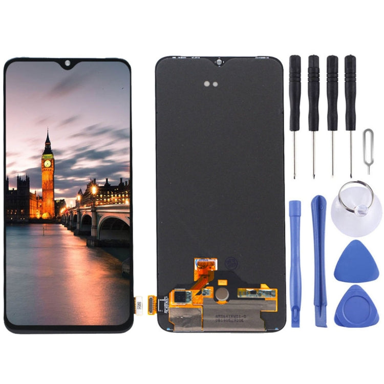 สำหรับ OnePlus 7 Original AMOLED วัสดุหน้าจอ LCD และ Digitizer Full ASSEMBLY, For OnePlus 7