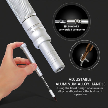 JAKEMY JM-8166 61 in 1 ไขควง ชุดซ่อมเครื่องมือช่าง ชุด, JM-8166