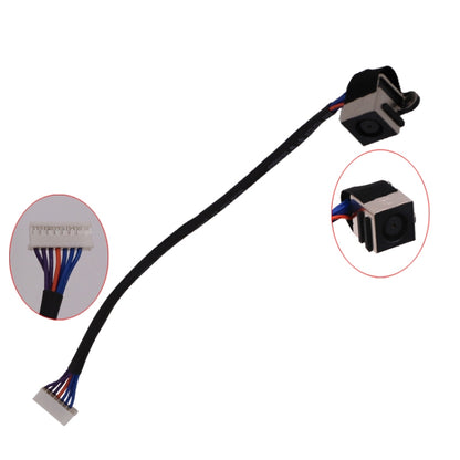 สายแจ็คไฟ DC สำหรับ DELL XPS 15 L501X L502X PN:DDGM6BPB000 XFT6Y, For Dell 15