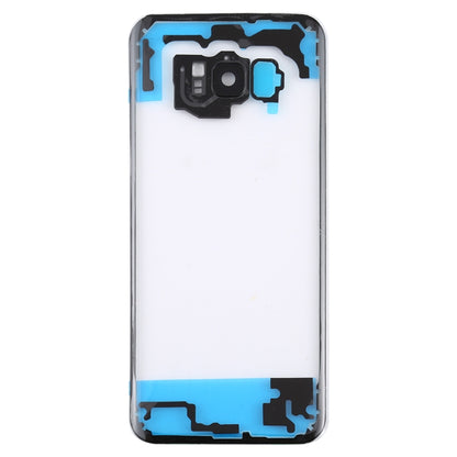 สำหรับ Samsung Galaxy S8 + / G955 G955F G955FD G955U G955A G955P G955T G955V G955R4 G955W G9550 ฝาหลังแบตเตอรี่โปร่งใสพร้อมฝาครอบเลนส์กล้อง, For Galaxy S8 +