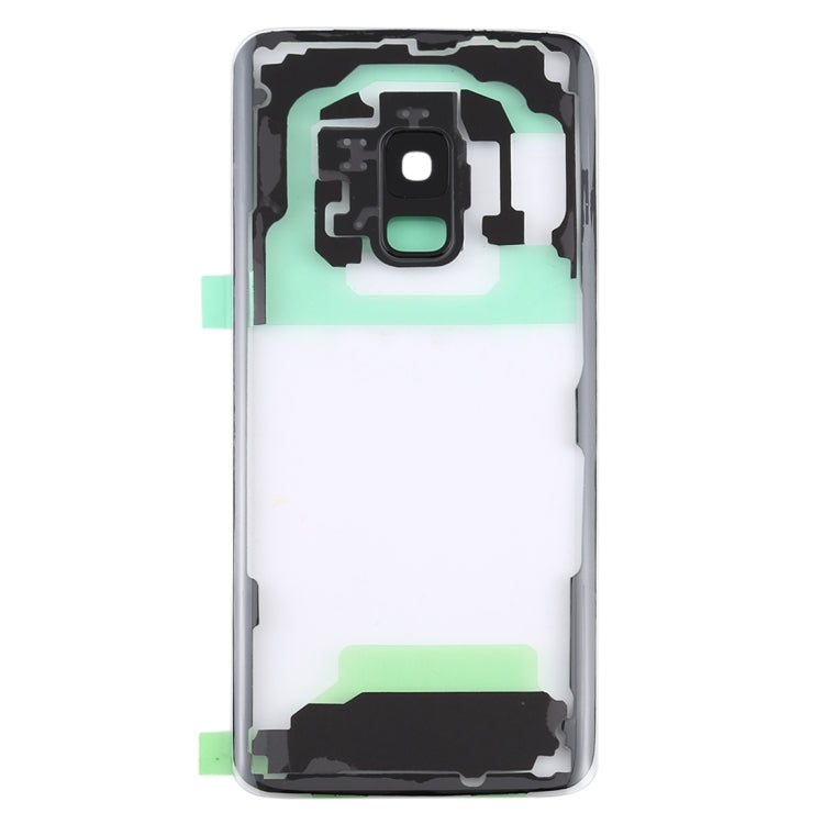 สำหรับ Samsung Galaxy S9 G960F G960F/DS G960U G960W G9600 ฝาหลังแบตเตอรี่โปร่งใสพร้อมฝาครอบเลนส์กล้อง, For Galaxy S9