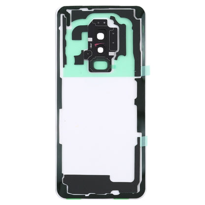 สำหรับ Samsung Galaxy S9 + / G965F G965F/DS G965U G965W G9650 ฝาหลังแบตเตอรี่โปร่งใสพร้อมฝาครอบเลนส์กล้อง, For Galaxy S9+