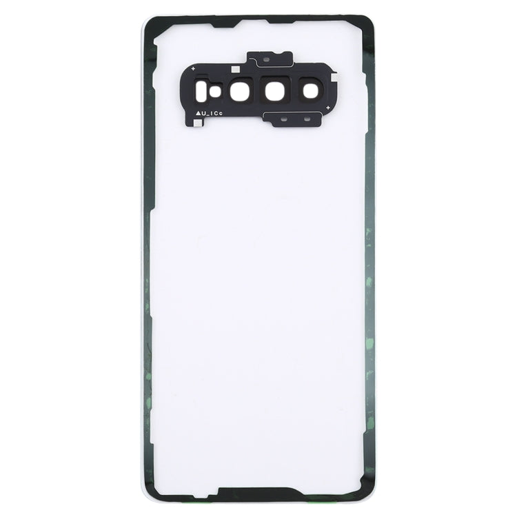 สำหรับ Samsung Galaxy S10 + SM-G9750 G975F ฝาหลังแบตเตอรี่โปร่งใสพร้อมฝาครอบเลนส์กล้อง, For Galaxy S10+