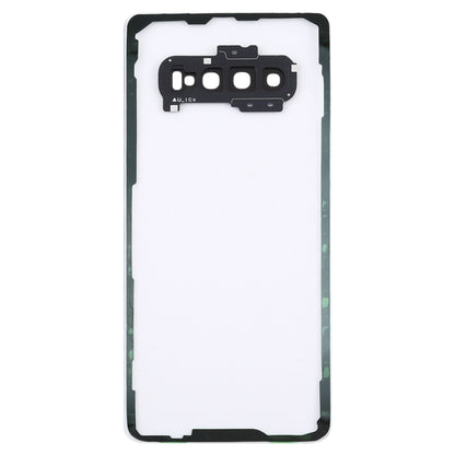 สำหรับ Samsung Galaxy S10 + SM-G9750 G975F ฝาหลังแบตเตอรี่โปร่งใสพร้อมฝาครอบเลนส์กล้อง, For Galaxy S10+