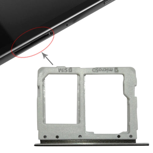 สำหรับ Galaxy Tab S3 9.7 / T825 (รุ่น 3G) ถาดซิมการ์ด + ถาดการ์ด Micro SD, For Samsung Galaxy Tab S3 9.7 / T825, For Galaxy Tab S3 9.7 / T825