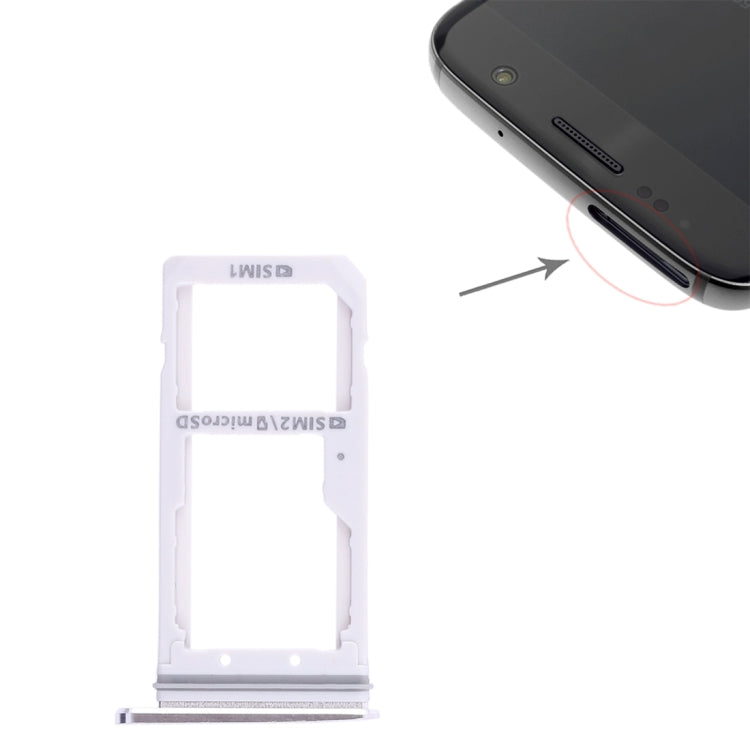 สำหรับถาดซิมการ์ด Galaxy S7 2 / ถาดการ์ด Micro SD, For Galaxy S7, For Samsung Galaxy S7