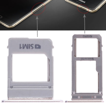 สำหรับ Galaxy A520/A720 2 ถาดซิมการ์ด + ถาดการ์ด Micro SD, For Galaxy A520 / A720, For Samsung Galaxy A520 (Double), For Samsung Galaxy A5 (2017) Double, For GalaxyA520 / A720