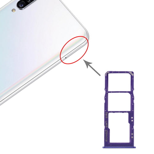 สำหรับ Samsung Galaxy A30s ถาดซิมการ์ด + ถาดซิมการ์ด + ถาดการ์ด Micro SD, For Samsung Galaxy A30s