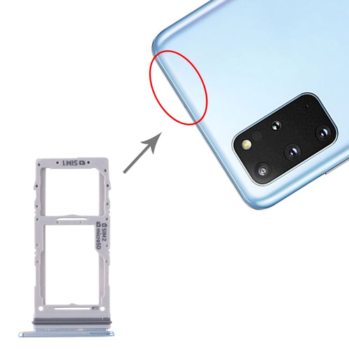 สำหรับ Samsung Galaxy S20 + / Galaxy S20 Ultra ถาดซิมการ์ด + ถาดซิมการ์ด / ถาดการ์ด Micro SD, For Samsung Galaxy S20+(Double), For Samsung Galaxy S20+(Dual), For Samsung Galaxy S20+(Double SIM)