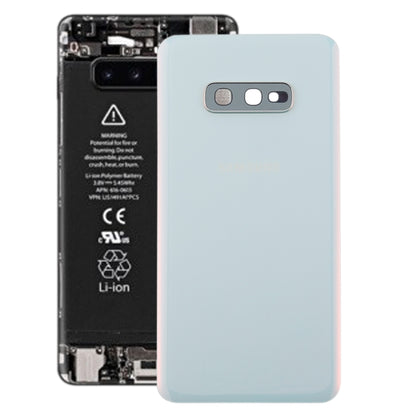 สำหรับ Galaxy S10e ฝาหลังแบตเตอรี่พร้อมเลนส์กล้อง, For Samsung Galaxy S10e（Lens）, For Samsung Galaxy S10e(with Lens), For Galaxy S10e（with Lens）, For Galaxy S10e（with Lens）(Yellow)