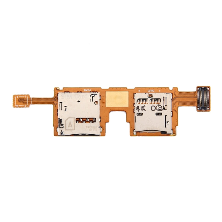 สำหรับ Galaxy Note Pro 12.2 LTE / P905 SIM & SD Card Reader ติดต่อ Flex Cable, For Note Pro 12.2 LTE / P905