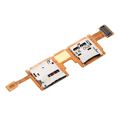 สำหรับ Galaxy Note Pro 12.2 LTE / P905 SIM & SD Card Reader ติดต่อ Flex Cable, For Note Pro 12.2 LTE / P905