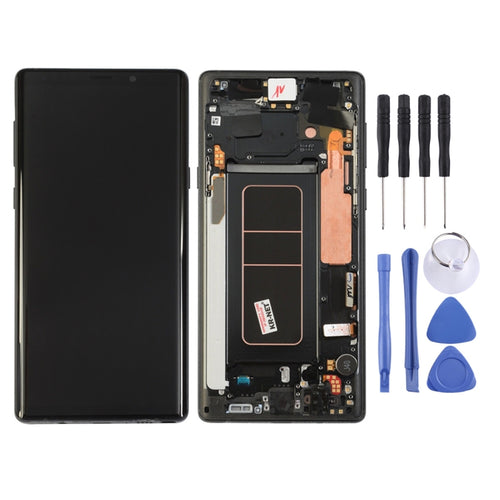 หน้าจอแอลซีดีและชุดประกอบDigitizerพร้อมกรอบสำหรับGalaxy Note9 / N960A / N960F / N960V / N960T / N960U, For Samsung Galaxy Note9 (Frame), For Galaxy Note9 (Frame), For Samsung Galaxy Note9