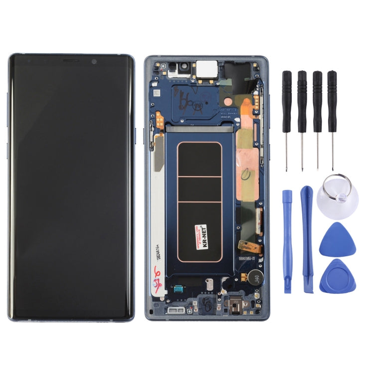 หน้าจอแอลซีดีและชุดประกอบDigitizerพร้อมกรอบสำหรับGalaxy Note9 / N960A / N960F / N960V / N960T / N960U, For Samsung Galaxy Note9 (Frame), For Galaxy Note9 (Frame), For Samsung Galaxy Note9