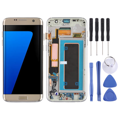 หน้าจอ LCD วัสดุ Super AMOLED ดั้งเดิมและชุดประกอบDigitizerเต็ม (พร้อมกรอบ / สายชาร์จพอร์ตเฟล็กซ์ / สายแพรปุ่มเปิดปิด / สายแพรปุ่มปรับระดับเสียง) สำหรับ Galaxy S7 Edge / G935F / G935FD, For Samsung Galaxy S7 Edge (Super AMOLED)                         ...