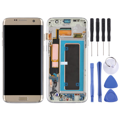 หน้าจอ LCD วัสดุ Super AMOLED ดั้งเดิมและชุดประกอบDigitizerเต็ม (พร้อมกรอบ / สายชาร์จพอร์ตเฟล็กซ์ / สายแพรปุ่มเปิดปิด / สายแพรปุ่มปรับระดับเสียง) สำหรับ Galaxy S7 Edge / G935F / G935FD, For Samsung Galaxy S7 Edge (Super AMOLED)                         ...