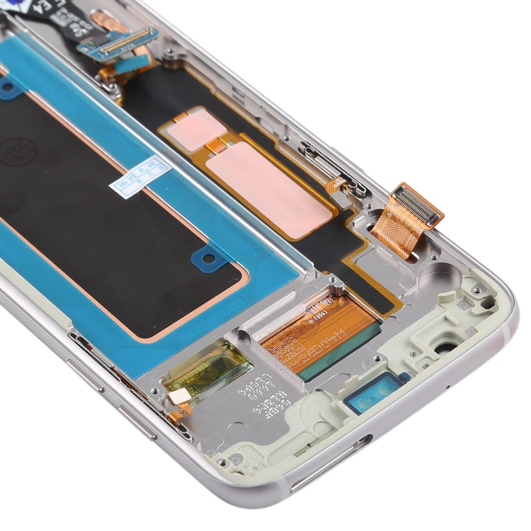 หน้าจอ LCD วัสดุ Super AMOLED ดั้งเดิมและชุดประกอบDigitizerเต็ม (พร้อมกรอบ / สายชาร์จพอร์ตเฟล็กซ์ / สายแพรปุ่มเปิดปิด / สายแพรปุ่มปรับระดับเสียง) สำหรับ Galaxy S7 Edge / G935F / G935FD, For Samsung Galaxy S7 Edge (Super AMOLED)                         ...