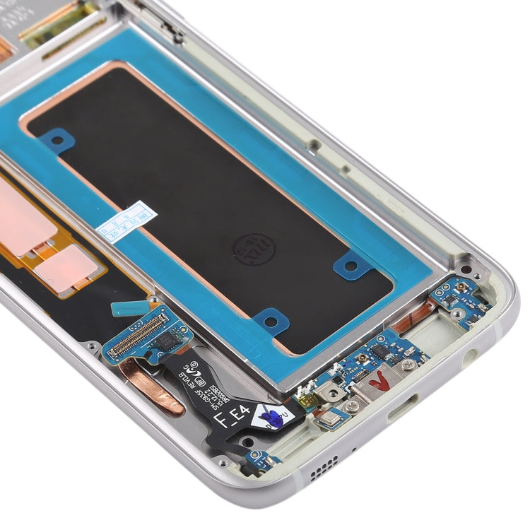 หน้าจอ LCD วัสดุ Super AMOLED ดั้งเดิมและชุดประกอบDigitizerเต็ม (พร้อมกรอบ / สายชาร์จพอร์ตเฟล็กซ์ / สายแพรปุ่มเปิดปิด / สายแพรปุ่มปรับระดับเสียง) สำหรับ Galaxy S7 Edge / G935F / G935FD, For Samsung Galaxy S7 Edge (Super AMOLED)                         ...