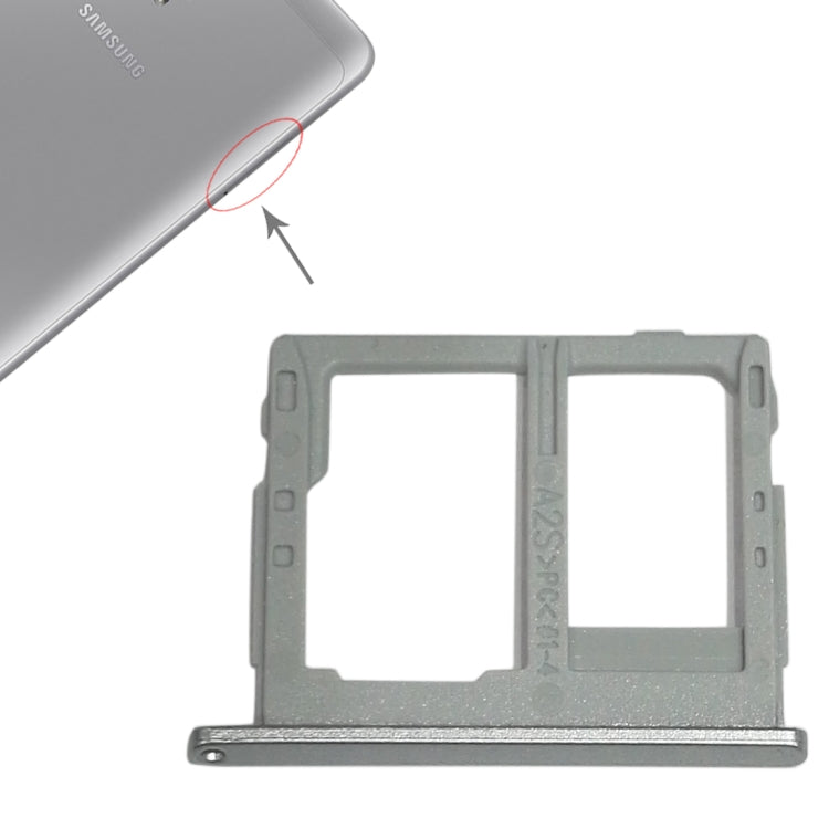 สำหรับ Galaxy Tab A 8.0 / T380 / T385 ถาดซิมการ์ด + ถาดการ์ด Micro SD, For Samsung Galaxy Tab A 8.0