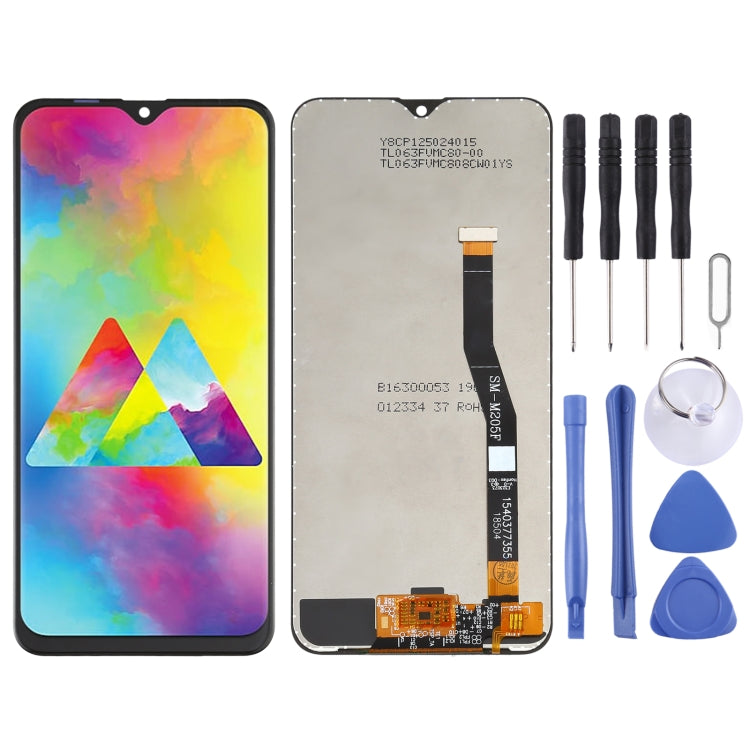 หน้าจอแอลซีดีและชุดประกอบDigitizerสำหรับGalaxy M20, For Samsung Galaxy M20