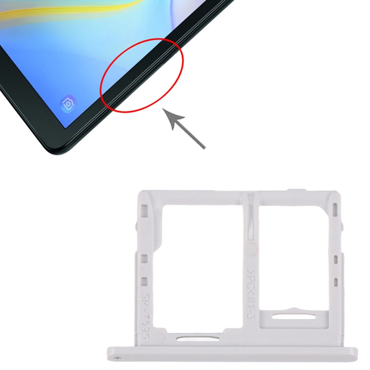 สำหรับ Galaxy Tab A 10.5 นิ้ว T595 (รุ่น 4G) ถาดซิมการ์ด + ถาดการ์ด Micro SD, For Galaxy Tab A 10.5 inch T595 4G, For Samsung T595 4G