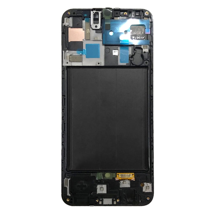 หน้าจอ LCD ต้นฉบับและชุดประกอบ Digitizer พร้อมกรอบสำหรับ Galaxy A50 SM-A505F, For Samsung Galaxy A50 (Frame)
