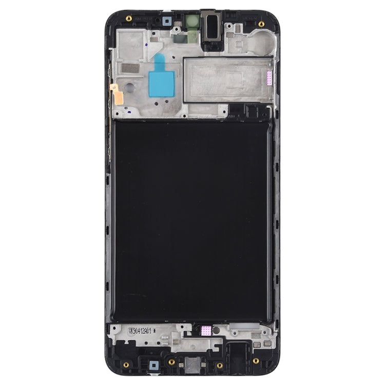 สำหรับ Galaxy A10 ด้านหน้าที่อยู่อาศัย LCD กรอบแผ่น, For Galaxy A10