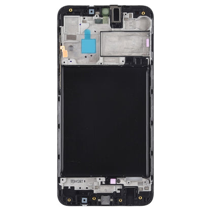สำหรับ Galaxy A10 ด้านหน้าที่อยู่อาศัย LCD กรอบแผ่น, For Galaxy A10