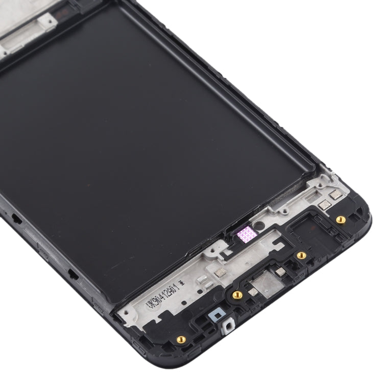 สำหรับ Galaxy A10 ด้านหน้าที่อยู่อาศัย LCD กรอบแผ่น, For Galaxy A10