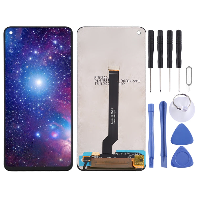 หน้าจอ LCD วัสดุ PLS TFT ดั้งเดิมและชุดประกอบ Digitizer สำหรับ Galaxy A60, For Samsung Galaxy A60 (PLS TFT )